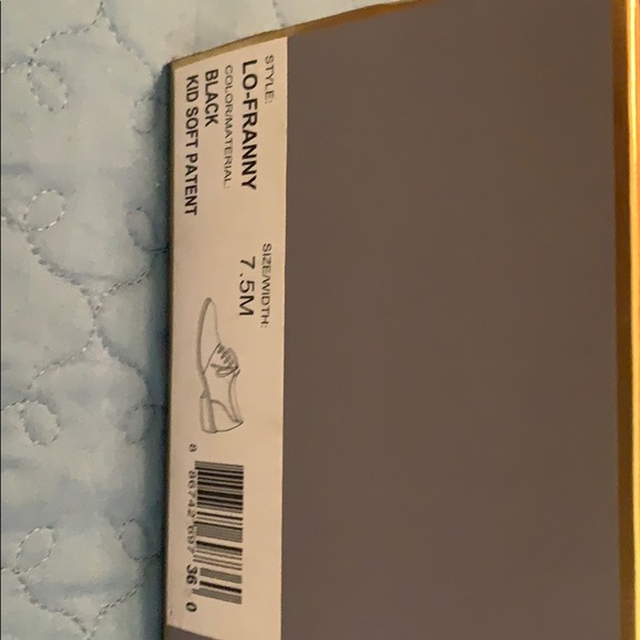 Louise Et Cie 7.5 Lo-Franny Black Kid Soft Patent - Picture 5 of 5